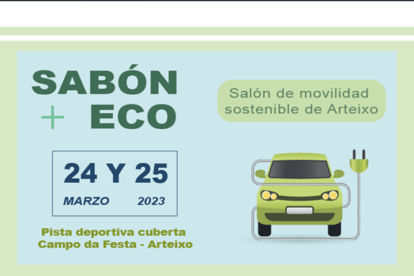 Arteixo acogerá el salón de movilidad sostenible ‘Sabón  + ECO’ los próximos 24 y 25 de marzo