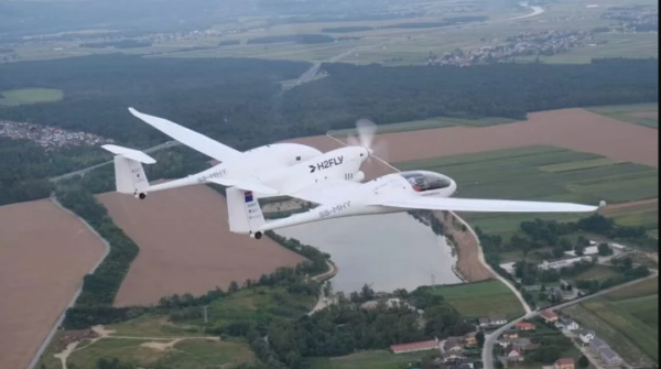 Este nuevo avión de hidrógeno podría llevarte de Madrid a Roma con una sola carga