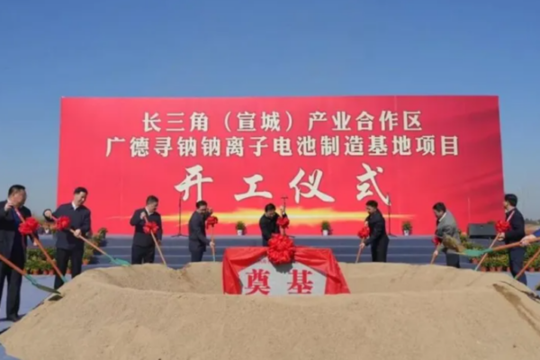 El grupo chino Zoolnasm comienza a construir su primera fábrica de baterías de sodio