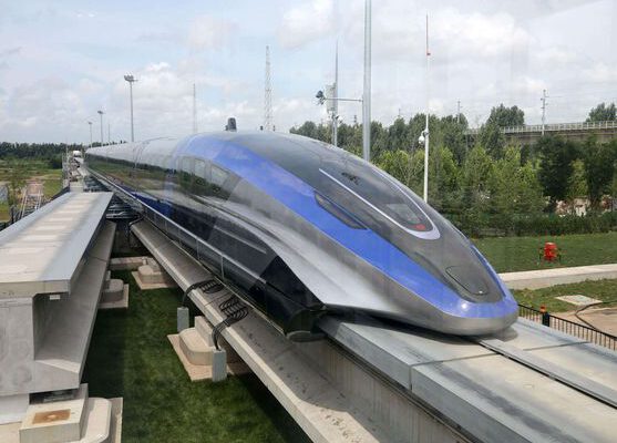 En fase de pruebas el tren chino que es más rápido que un avión comercial