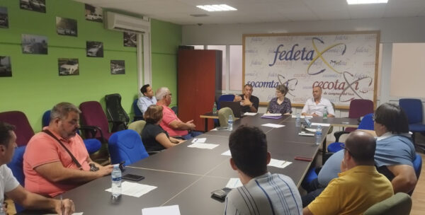 Se celebra la congregación del sector profesional del taxi en la sede de FEDETAX Canarias