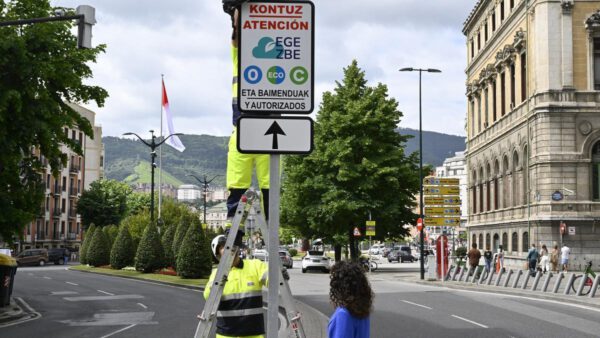 Bilbao activa el próximo lunes el sistema de multas por la Zona de Bajas Emisiones