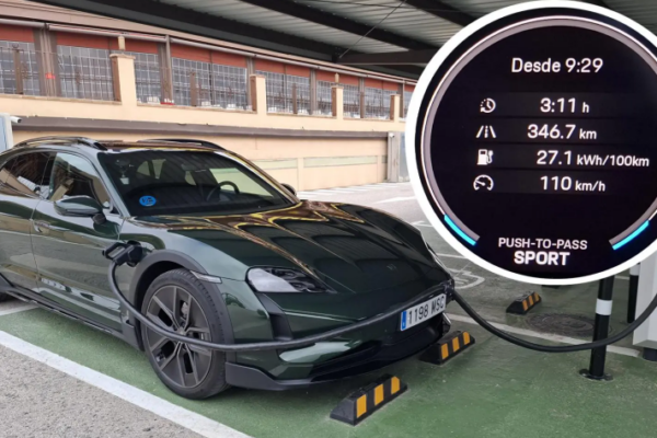 Así es el viaje de Madrid a Valencia recorriendo 346 kilómetros en un Porsche Taycan eléctrico