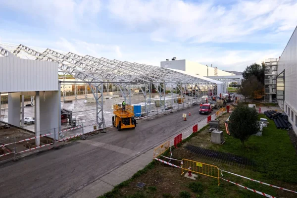La transformación eléctrica de la fábrica de VW en Navarra avanza según lo previsto
