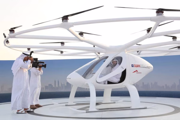 Madrid se inspira en Dubái para lanzar sus primeros taxis aéreos en 2026