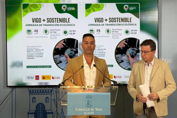 Vigo acogerá la I Jornada de Transición Ecológica: “Vigo + Sostenible”, un encuentro clave sobre movilidad y transición ecológica