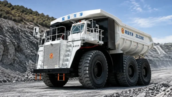 China avanza en la electrificación de la minería con un camión de 350 toneladas y conducción autónoma